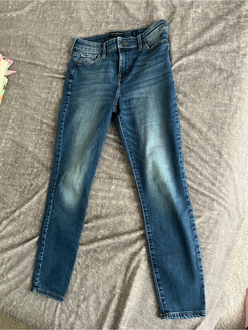 Lucky Brand Ava Mid-rise Skinny Jeans